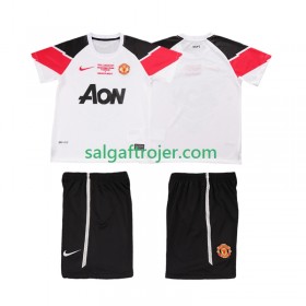 Manchester United Champions League 2011 2012 Fodboldtrøjer Børn Retro 3. sæt Kort ærmer